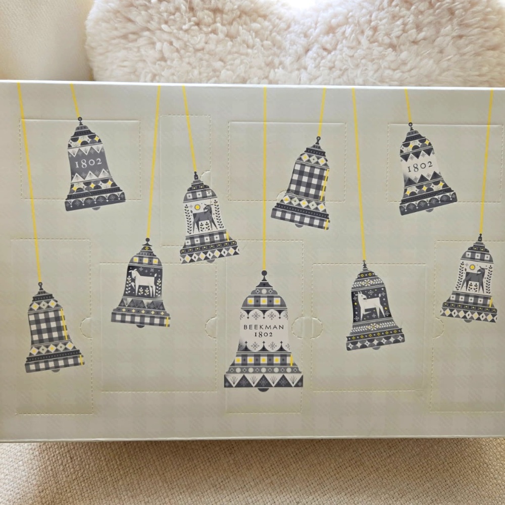 BEEKMAN 1802 Advent Calendar assorted bath and body set